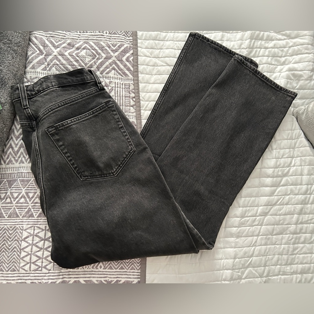 90s straight curve love Abercrombie jeans euc
